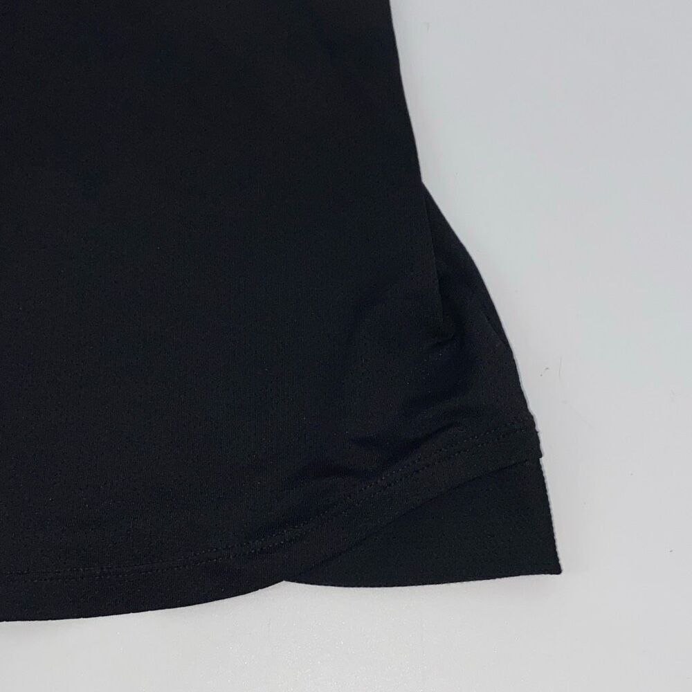 Athleta Small Black Gel Mesh Supercharged 2-in-1 Shelf Bra Tank Top Small Black - Picture 8 of 16